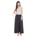 Cotton Printed Palazzo Pants For Women Indian,Large,W-CPLZL-2728