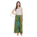 Cotton Printed Palazzo Pants For Women Indian,Large,W-CPLZL-2729