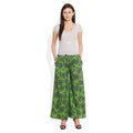 Cotton Printed Palazzo Pants For Women Indian,Large,W-CPLZL-2730