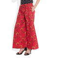 Cotton Printed Palazzo Pants For Women Indian,Large,W-CPLZL-2732