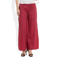 Cotton Printed Palazzo Pants For Women Indian,Large,W-CPLZL-2735