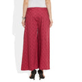 Cotton Printed Palazzo Pants For Women Indian,Large,W-CPLZL-2735