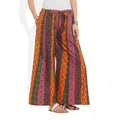 Cotton Printed Palazzo Pants For Women Indian,Large,W-CPLZL-2736