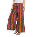 Cotton Printed Palazzo Pants For Women Indian,Large,W-CPLZL-2736