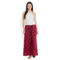 Cotton Printed Palazzo Pants For Women Indian,Large,W-CPLZL-2738