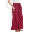 Cotton Printed Palazzo Pants For Women Indian,Large,W-CPLZL-2738