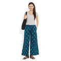 Cotton Printed Palazzo Pants For Women Indian,Medium,W-CPLZM-2703