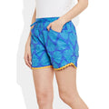 Womens Cotton Printed Beach Shorts Summer Pants Indian Large Size,W-CSRTL-2825