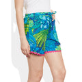 Womens Cotton Printed Beach Shorts Summer Pants Indian Medium Size,W-CSRTM-2805