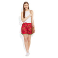 Womens Cotton Printed Beach Shorts Summer Pants Indian Medium Size,W-CSRTM-2818