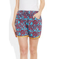 Womens Cotton Printed Beach Shorts Summer Pants Indian Medium Size,W-CSRTM-2821