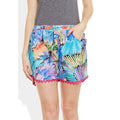 Womens Cotton Printed Beach Shorts Summer Pants Indian Medium Size,W-CSRTM-2834