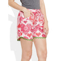 Womens Cotton Printed Beach Shorts Summer Pants Indian Medium Size,W-CSRTM-2836