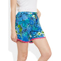 Womens Cotton Printed Beach Shorts Summer Pants Indian Small Size, W-CSRTS-2826