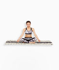 Handmade Indian Meditation Yoga Mat Cushioned Cotton Printed reversible design exercise accessories