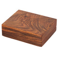 ShalinIndia Playing Card Deck Case Holder Wood Box India Decor- Handcrafted Unique Gifts